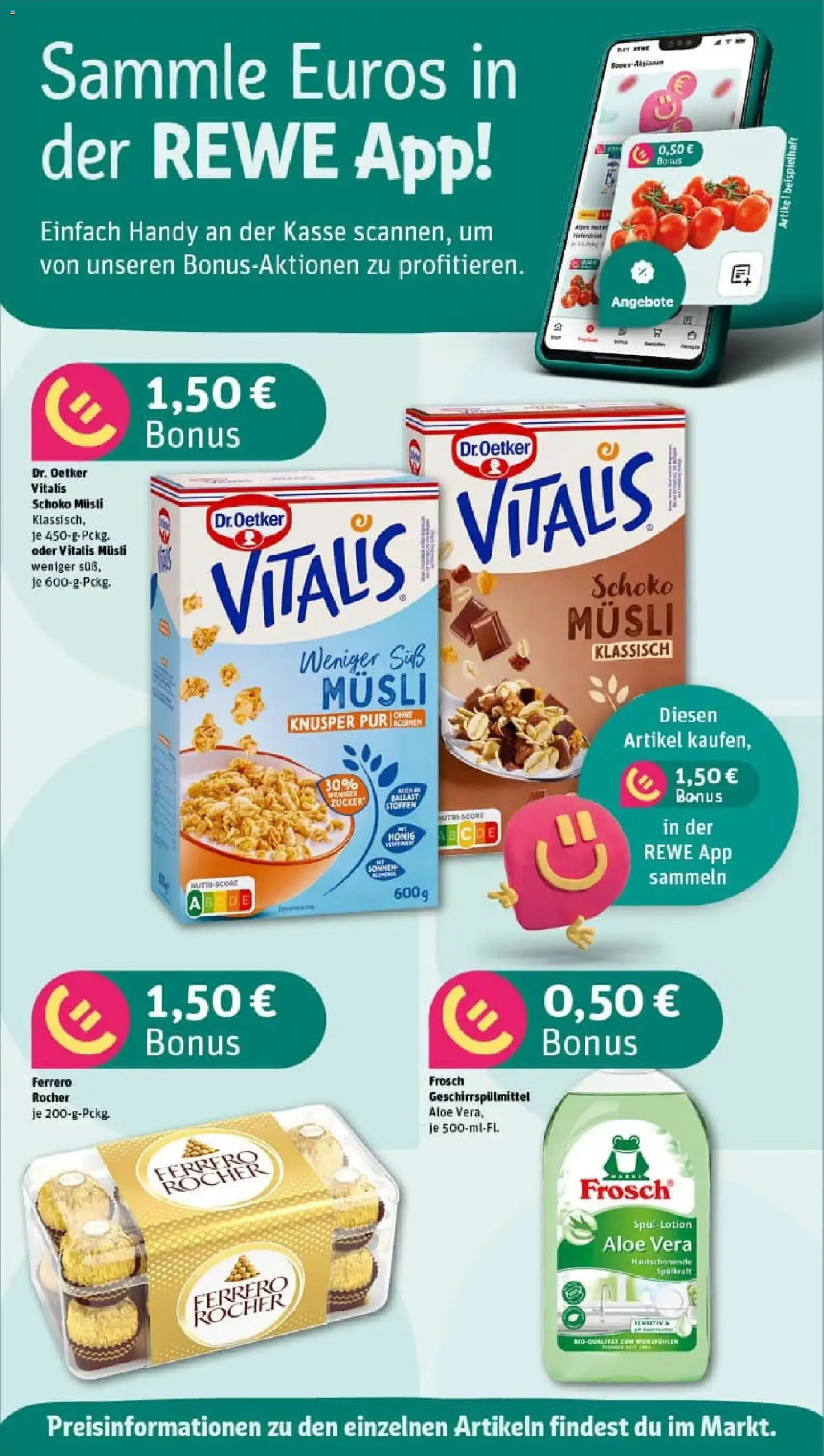 Rewe prospekt Berlin / Steglitz	 – gültig ab 02.11.2025 | Seite: 2 | Produkte: Musli, Ferrero rocher, Geschirrspülmittel