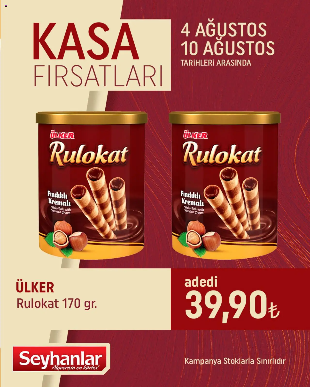 Seyhanlar Market Katalog - 04.08.2025 tarihinden itibaren geçerlidir | Sayfa: 1 | Ürünler: Kasa