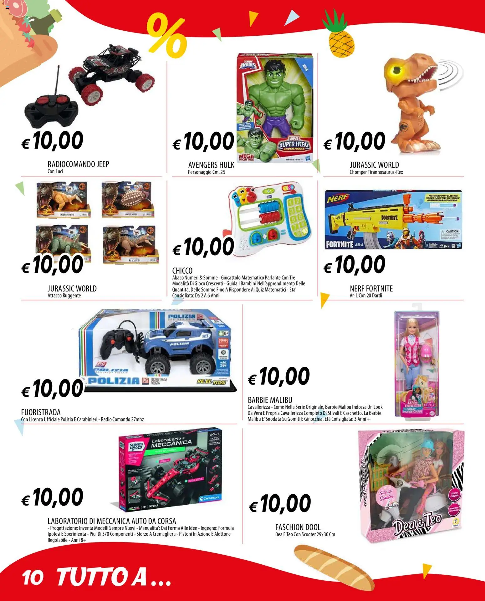 Volantino Galassia del 09.04.2026 | Pagina: 10 | Prodotti: Stivali, Radio, Gioco