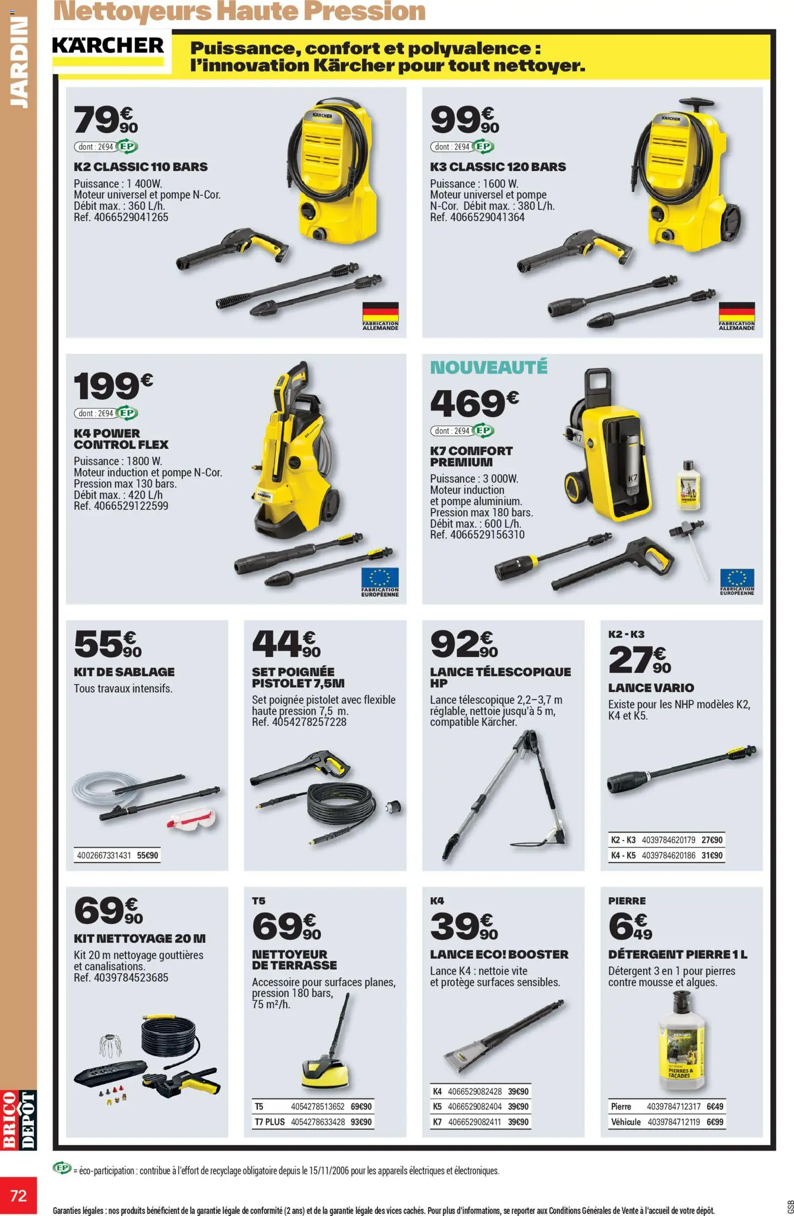 {H1} | Page: 72 | Produits: Mousse, Détergent