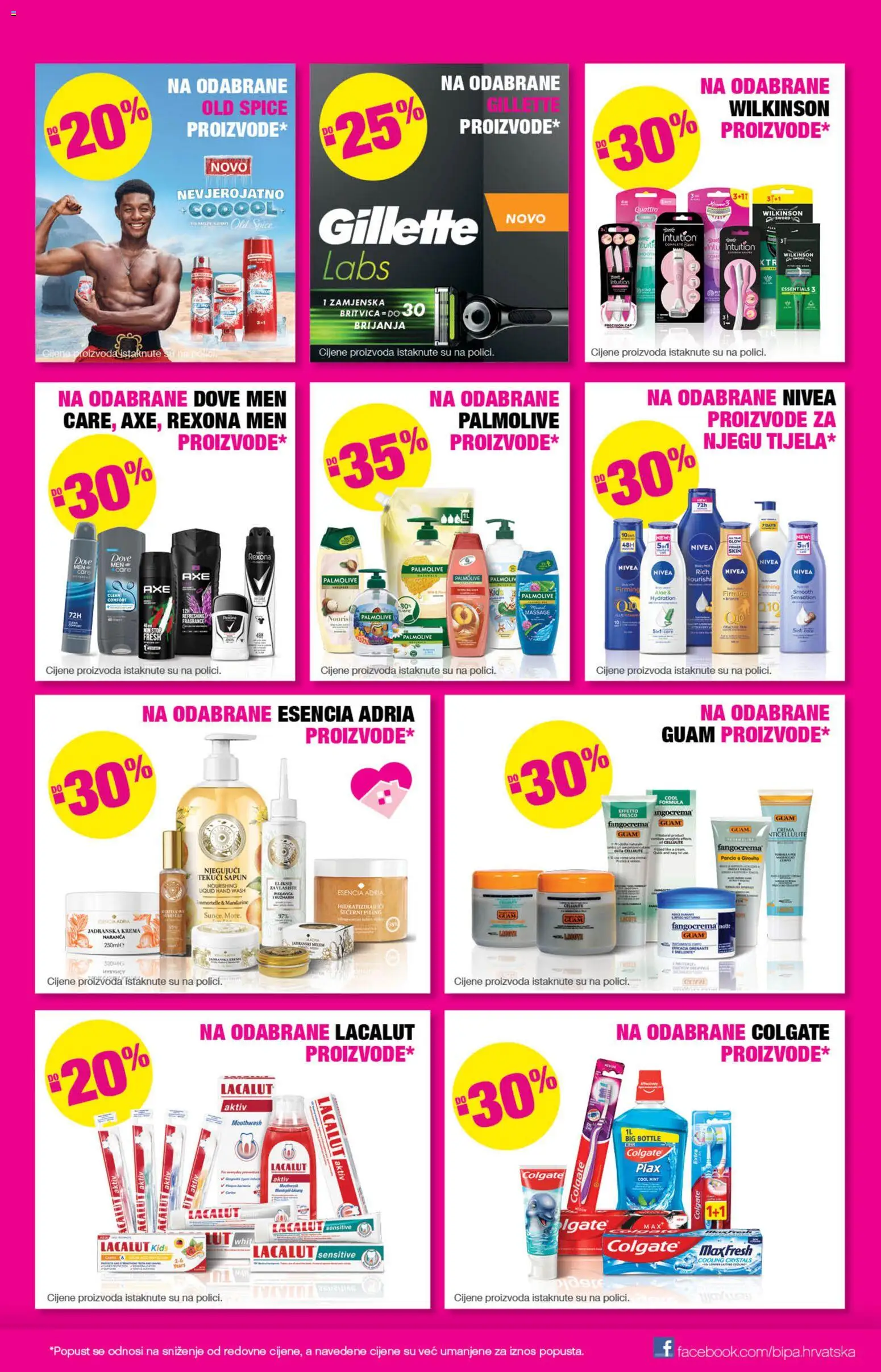 Bipa katalog | vrijedi od 16.04.2026 | Stranica: 7 | Proizvodi: Piling, Dove, Old Spice, Lacalut
