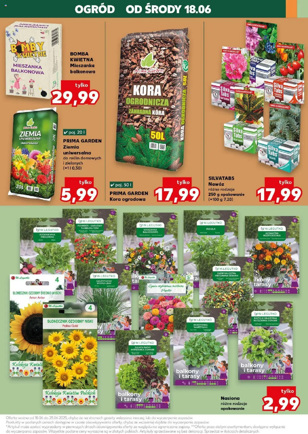Kaufland gazetka - Mega okazje od 18.06.2025 | Strona: 25 | Produkty: Chili, Ziemia uniwersalna, Papryka, Słonecznik