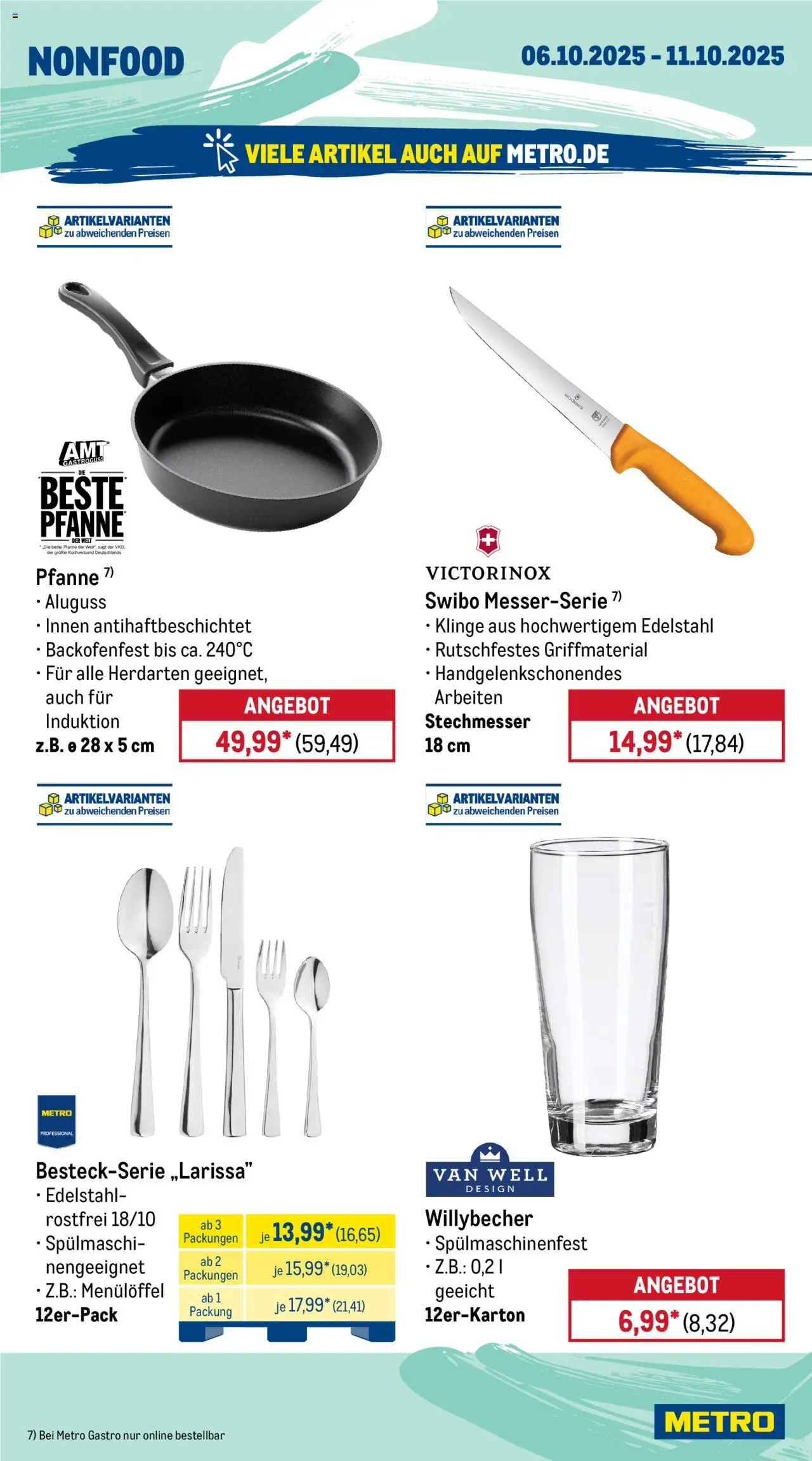 Metro  Wochen-Angebote Gastro – gültig ab 06.10.2025 | Seite: 18