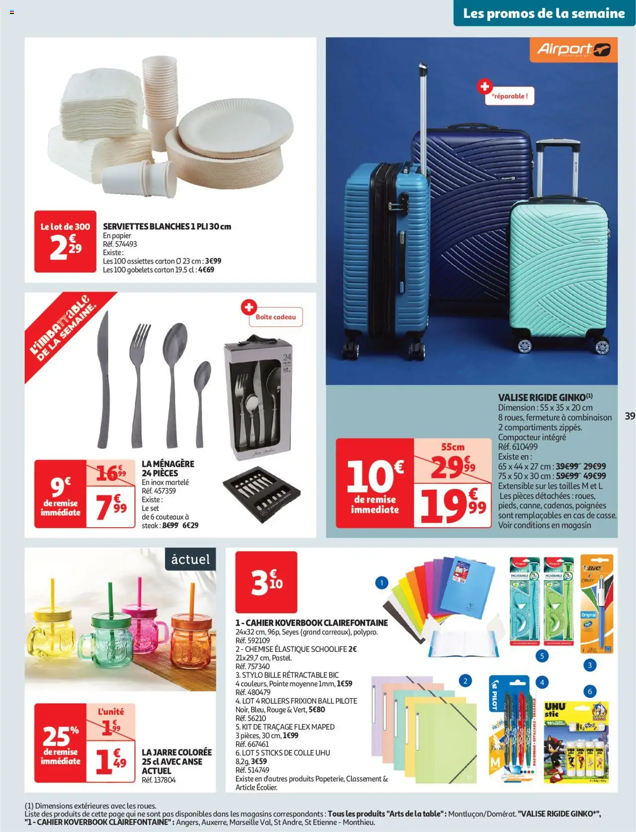  | Page: 39 | Produits: Rollers, Poignées, Colle, Combinaison