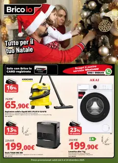 Anteprima del volantino Brico io Natale Settingiano catalogo valido a partire dal 06.12.2025