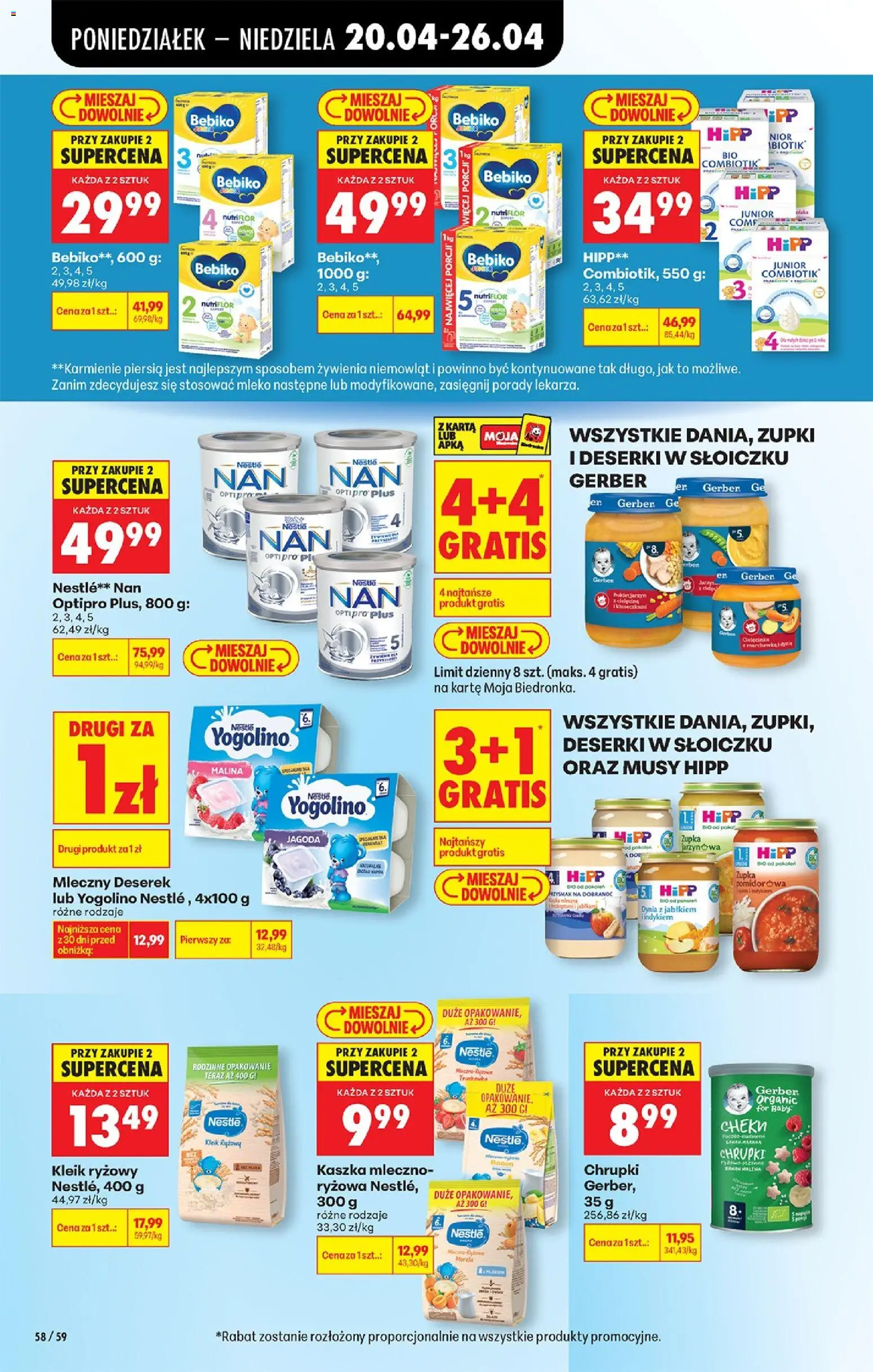 Biedronka gazetka od poniedziałku od 20.04.2026 | Strona: 96