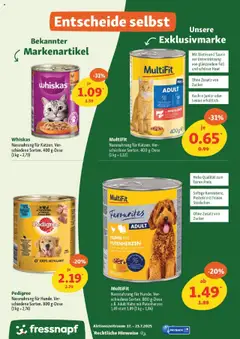 Fressnapf Aktionen ab 17.07.2025 | Seite: 7 | Produkte: Zucker