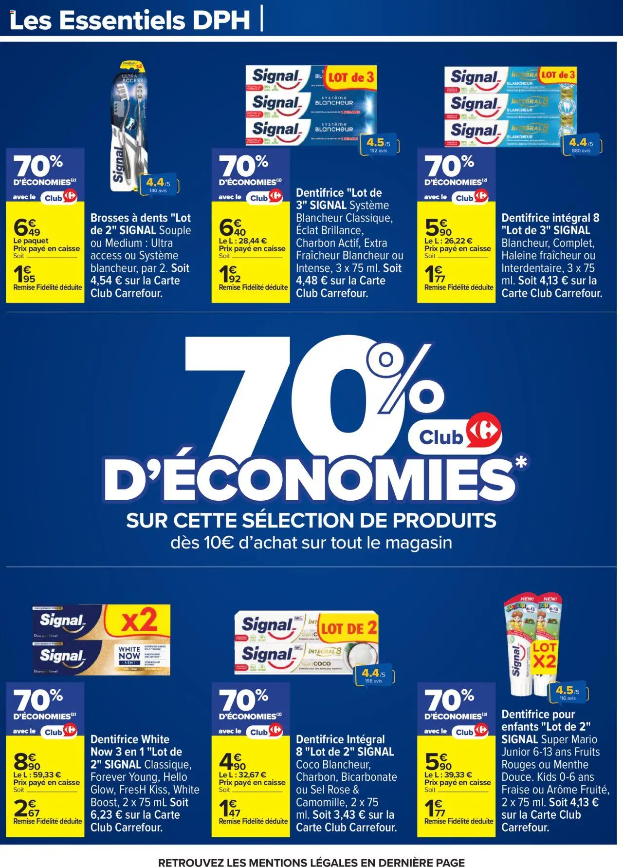  | Page: 5 | Produits: Fraise, Menthe, Sel, Dentifrice
