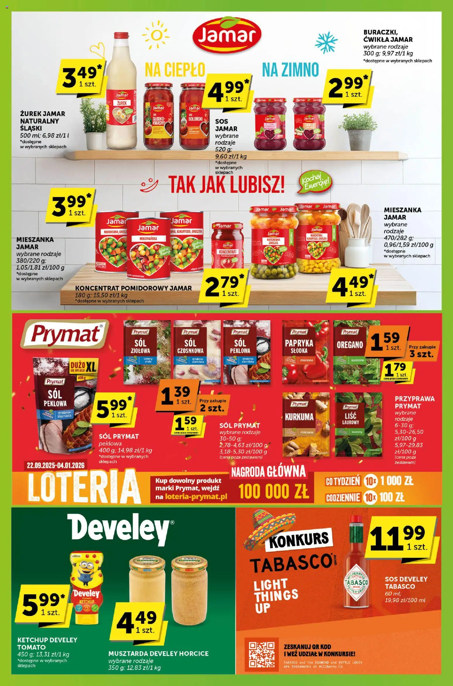 ABC Gazetka - Sprawdź, co więcej od 13.11.2025 | Strona: 3 | Produkty: Oregano, Kurkuma, Musztarda, Sos