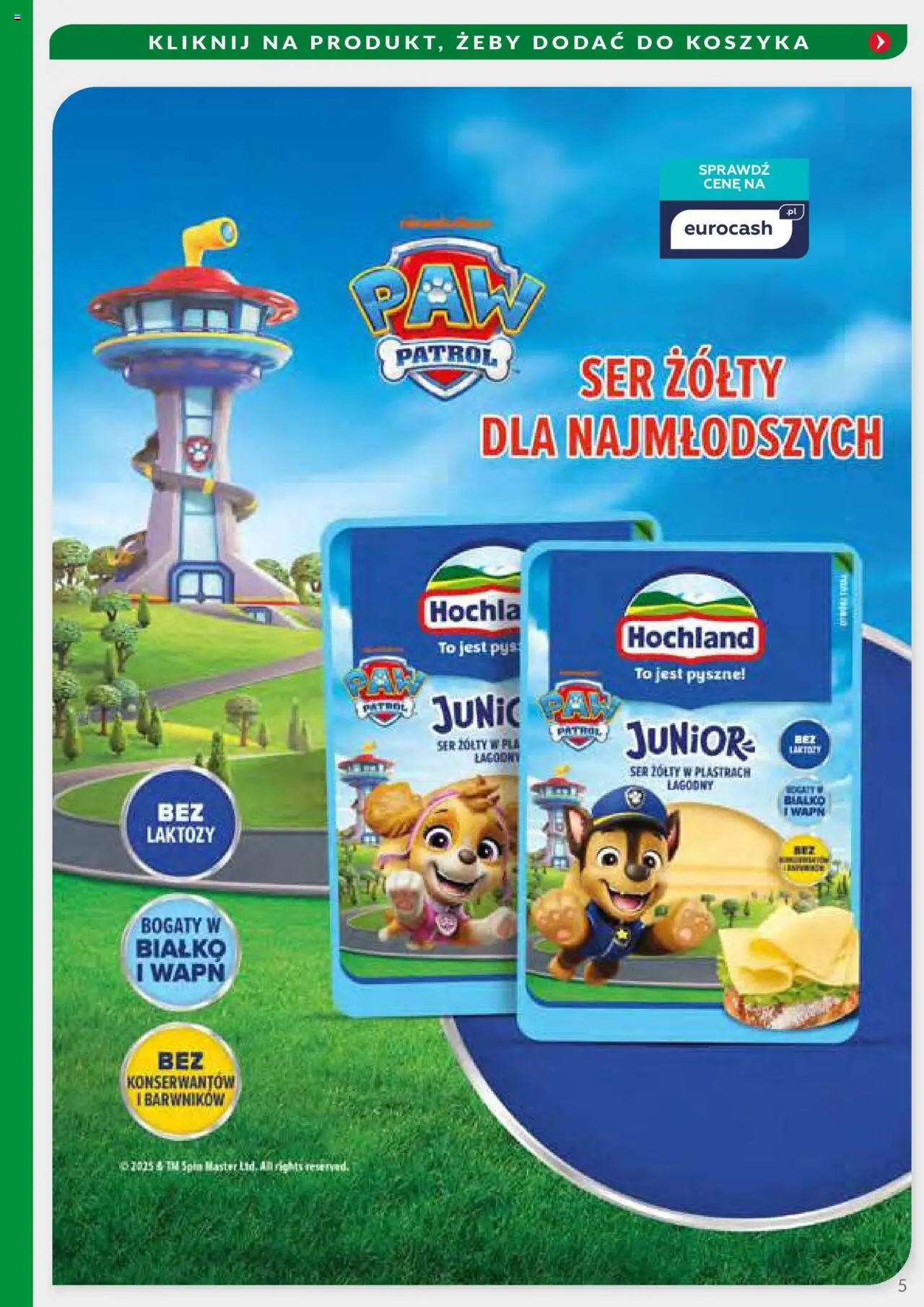 Eurocash Gazetka - Handlowa MR Południowy-Wschód od 29.09.2025 | Strona: 5 | Produkty: Ser żółty, Ser