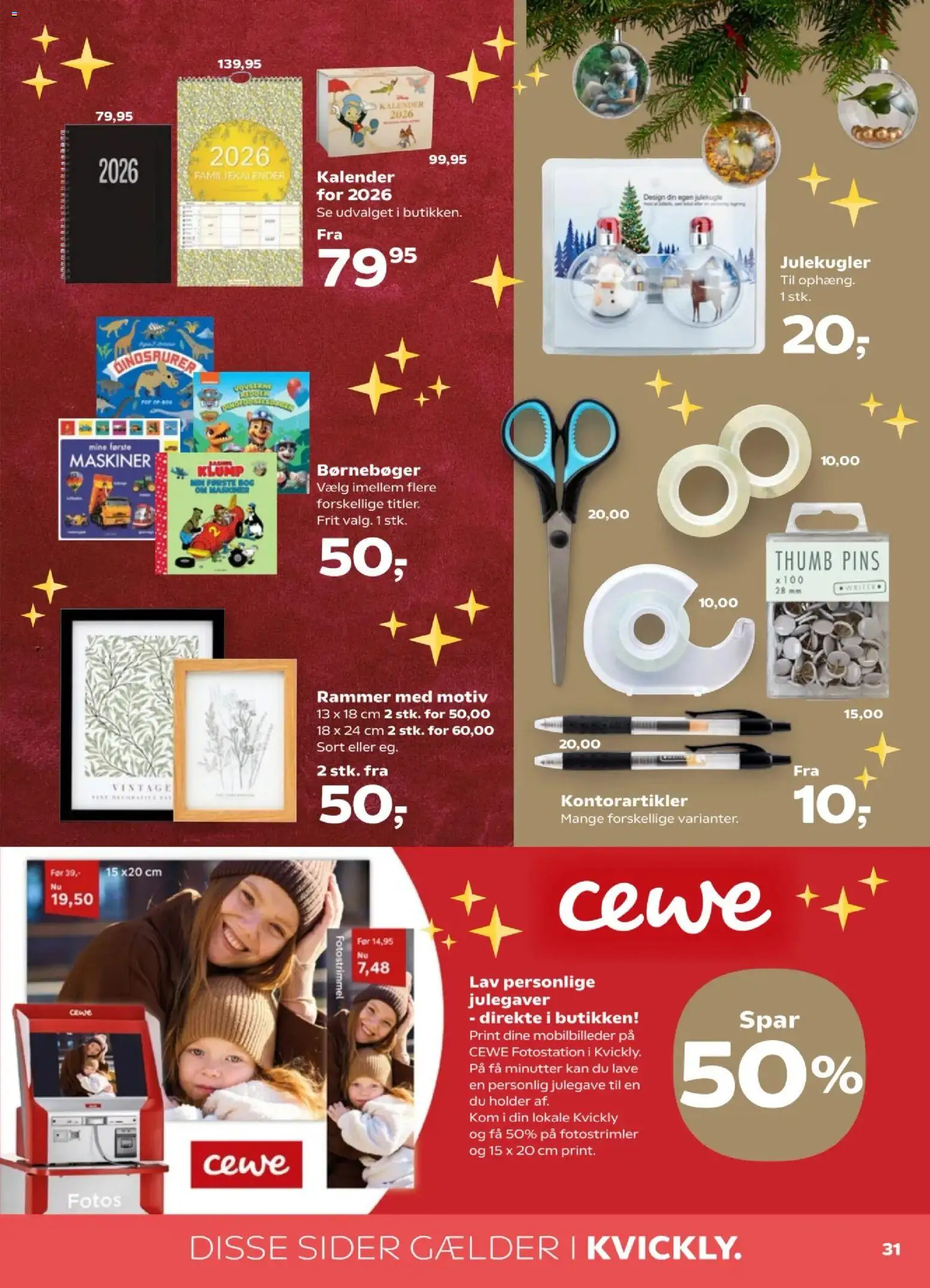Kvickly tilbudsavis – gyldig fra 21.11.2025 | Side: 35 | Produkter: Rammer