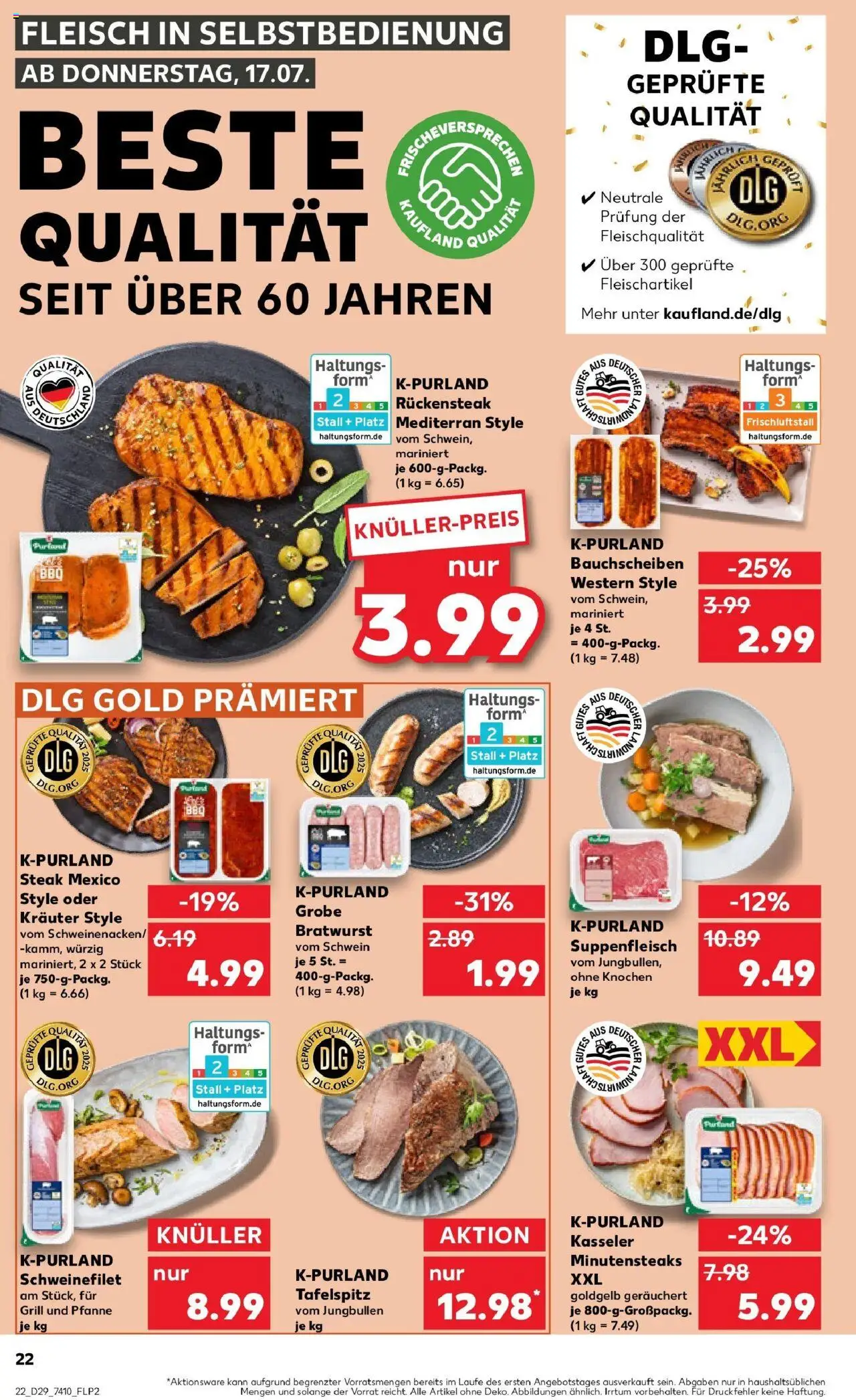 Kaufland prospekt Braunschweig	 - gültig ab dem 21.07.2025 | Seite: 35 | Produkte: Grill, Bratwurst, Steak, Fleisch