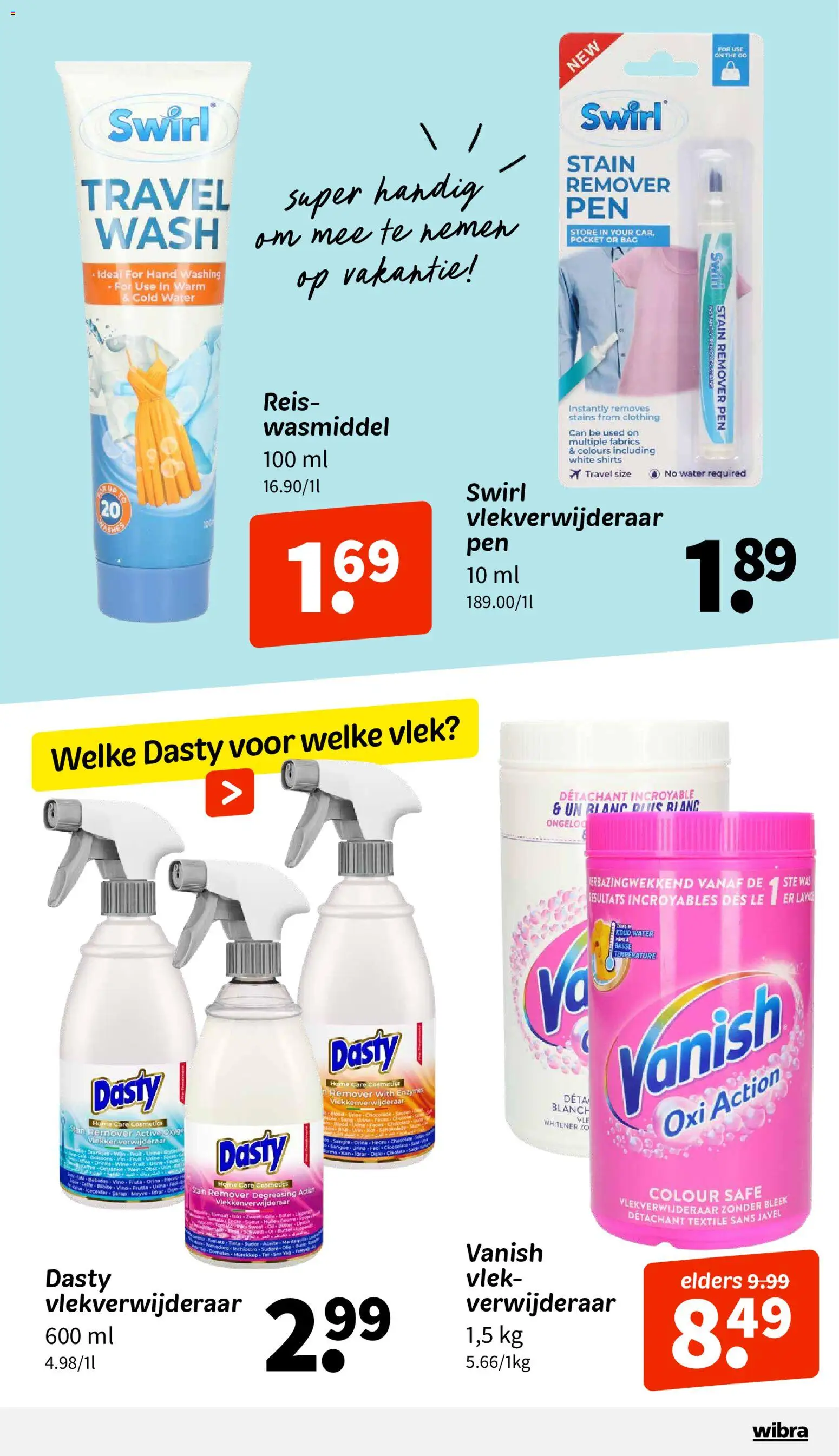 {H1} | Pagina: 10 | Producten: Wasmiddel, Vlekkenverwijderaar, Pen, Festék