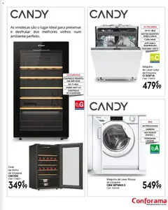 Pré-visualização Conforama folheto válido de 27.03.2025 | Página: 87 | Produtos: Máquina de lavar, Talheres, Vinho