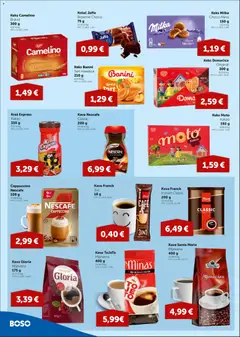 Boso - Katalog - Pregled kataloga iz trgovine Boso, vrijedi od 26.03.2026 | Stranica: 12 | Proizvodi: Mljevena kava, Nescafe, Milka, Cappuccino