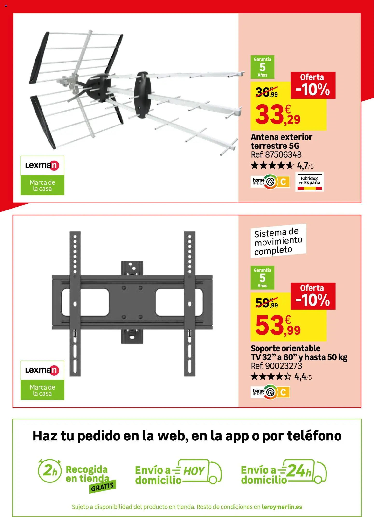 Leroy Merlin catálogo │ válido desde el 30.12.2025 | Página: 76 | Productos: Teléfono