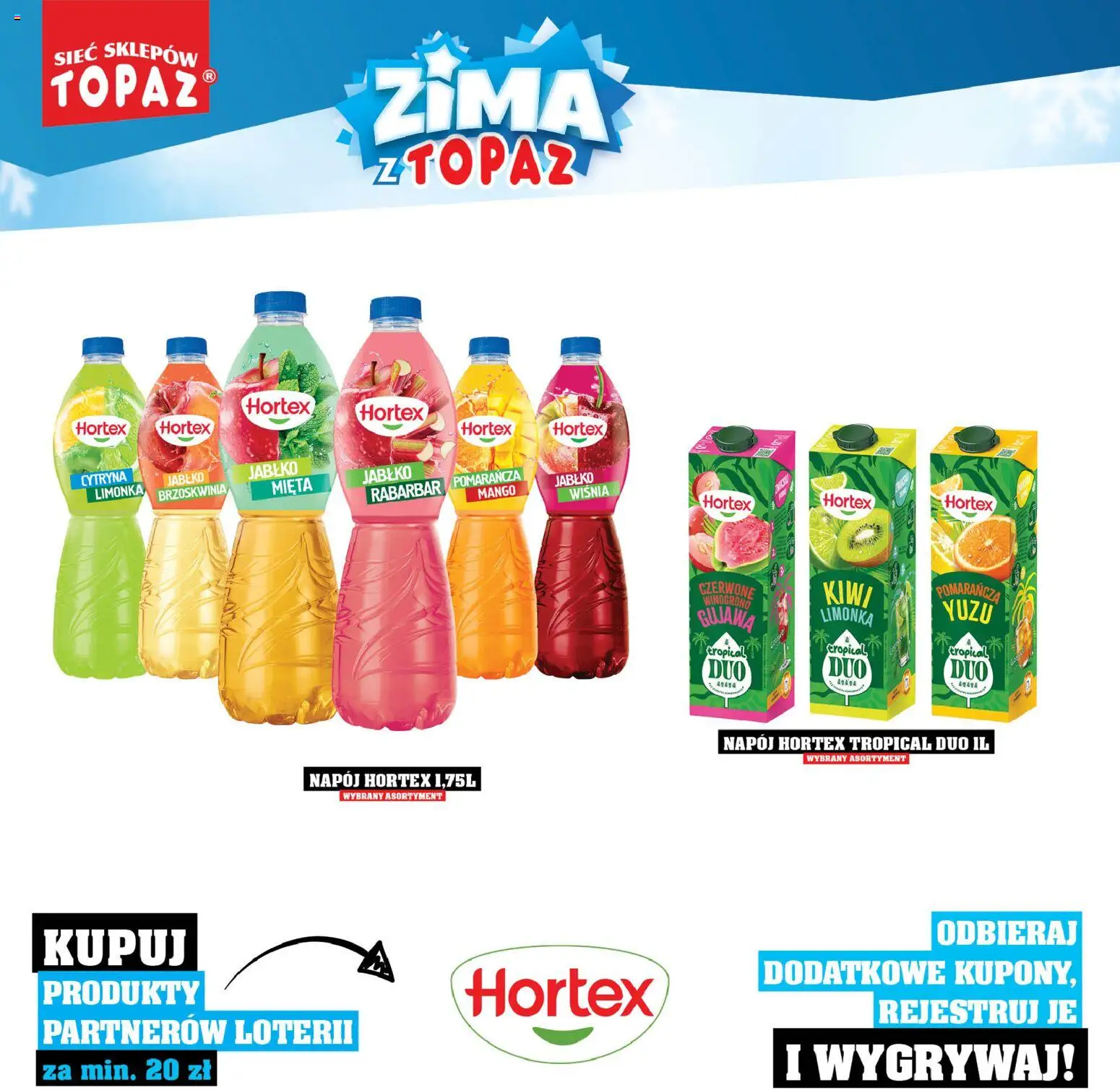 Topaz Gazetka - Katalog Produktów Objętych Loterią od 01.12.2025 | Strona: 62 | Produkty: Cytryna, Limonka, Mięta, Kiwi