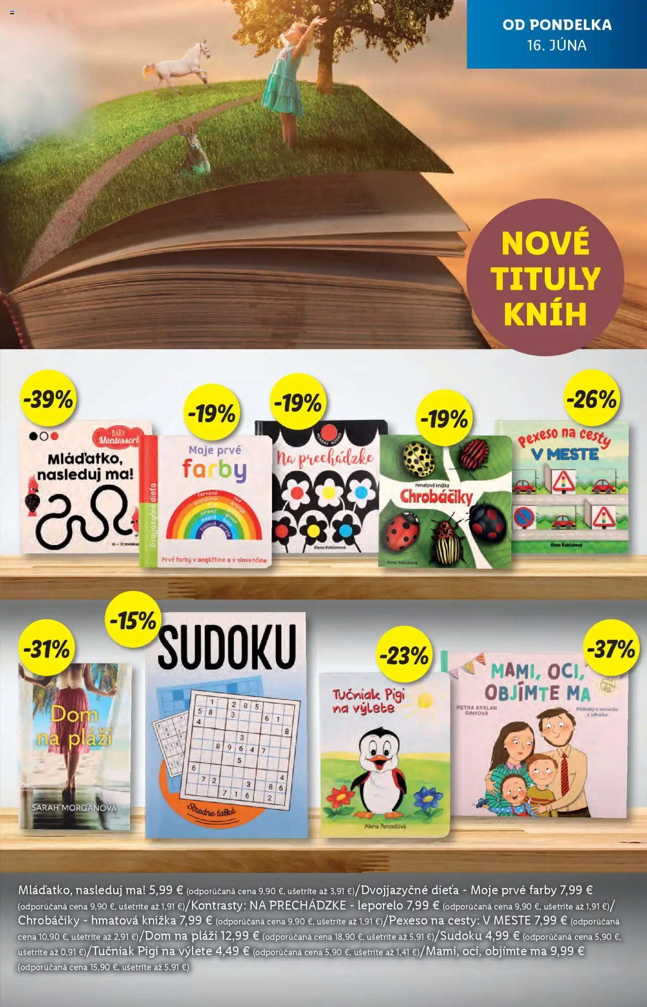 Lidl leták │ platný od 16.06.2025 | Strana: 43 | Produkty: Kniha