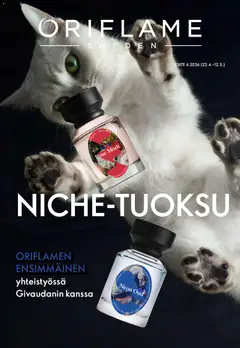 Oriflame-mainoslehti voimassa 22.04.2026 alkaen