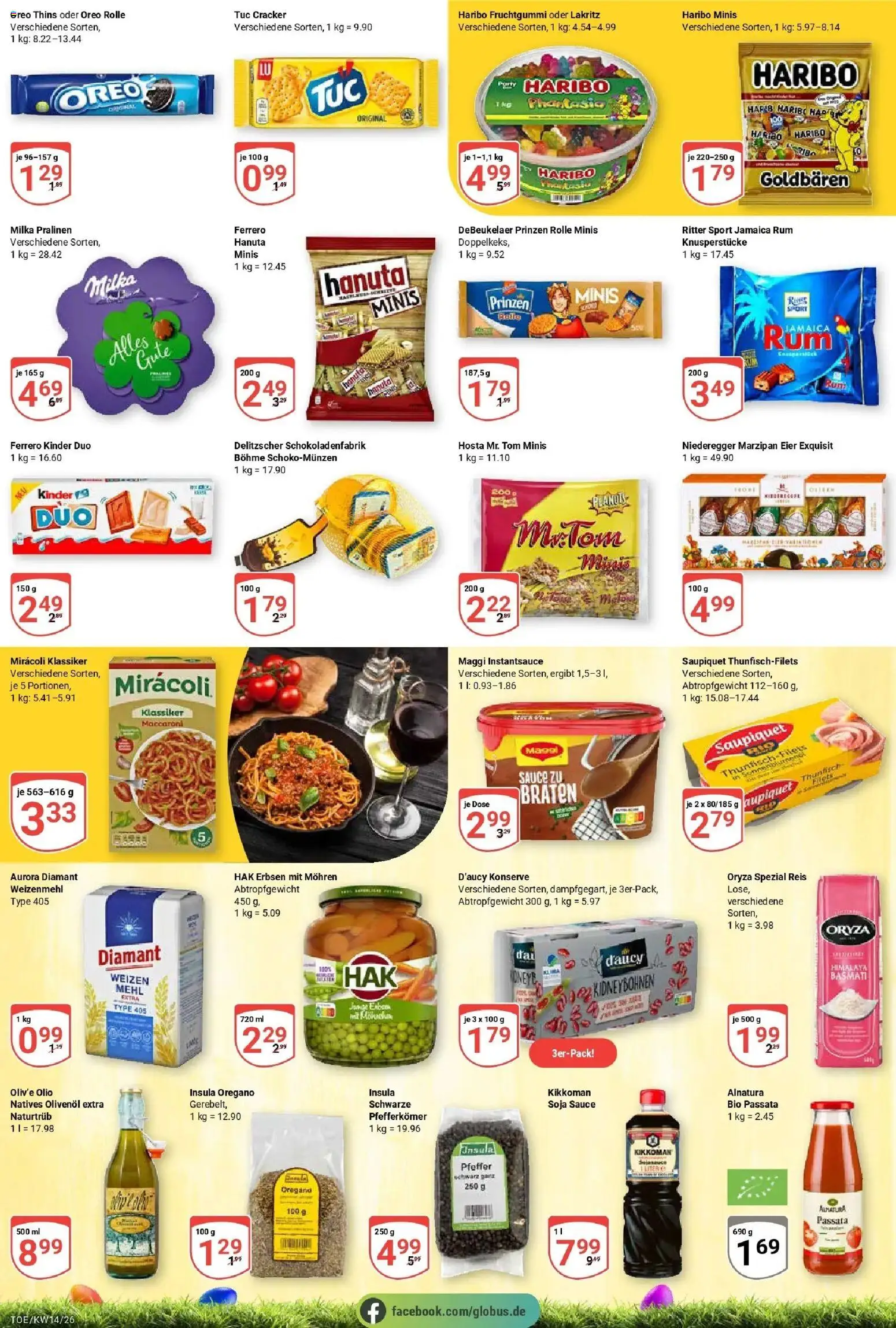 Globus prospekt Tönisvorst	 – gültig ab 30.03.2026 | Seite: 19 | Produkte: Eier, Rum, Ritter sport, Reis