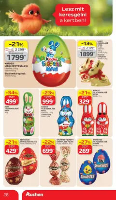 Auchan akciós újság - amely érvényes a következő dátumtól: 26.03.2026 | Oldal: 28