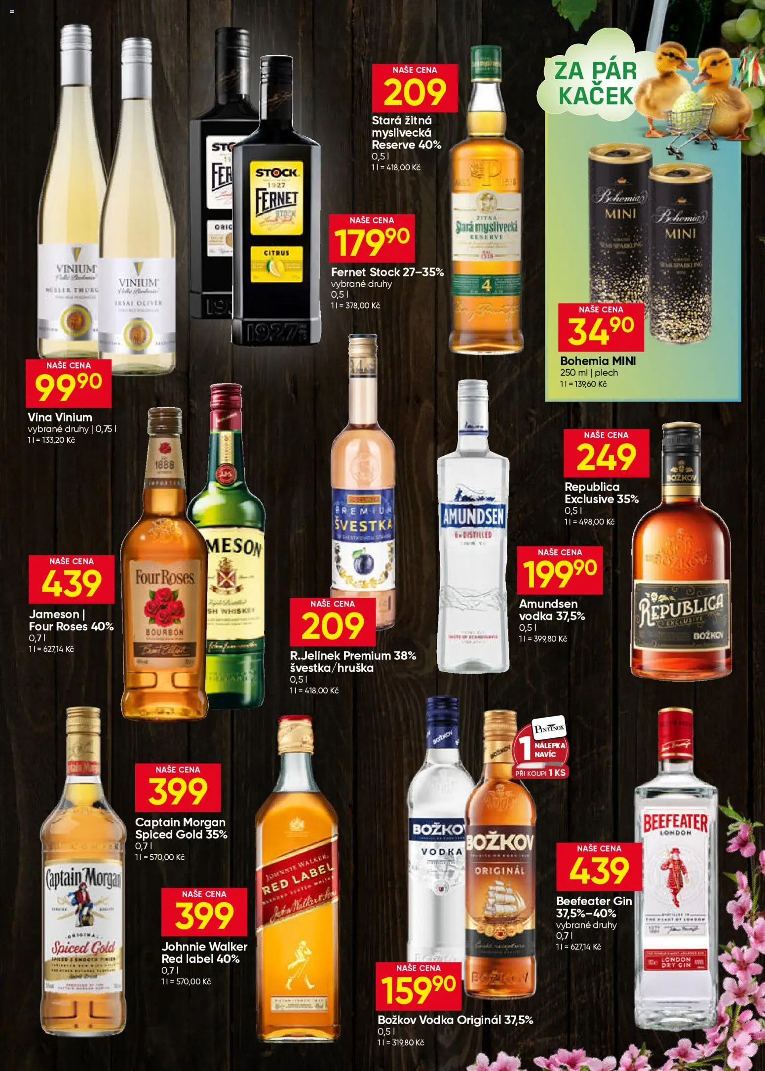 Hruška leták od 25.03.2026 | Strana: 9 | Produkty: Whiskey, Jameson, Plech, Captain Morgan