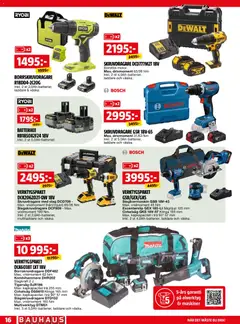 Bauhaus erbjudanden - Förhandsvisning av reklamblad från butik Bauhaus aktuell från 01.03.2026 | Sida: 16