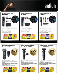 Anteprima del volantino Volantino Trony	 valido a partire dal 30.10.2025 | Pagina: 32 | Prodotti: Rasoio, Regolabarba, Rasoio elettrico, Batteria