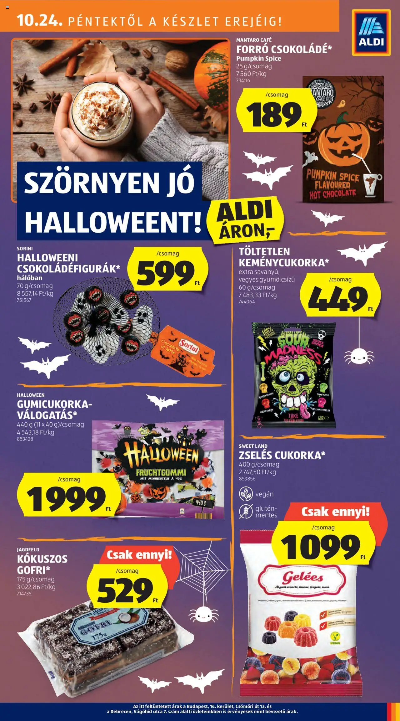 Aldi akciós ujság - amely érvényes a következő dátumtól: 24.10.2025 | Oldal: 17 | Termékek: Gluténmentes, Vegán