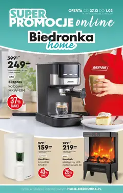 Pogląd oferty "Biedronka gazetka - Home" - ważna od 27.12.2025