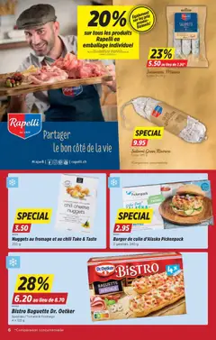 Burger de colin d'Alaska Pickenpack, 2 galettes, 240 g – gültig ab 09.09.2025 | Seite: 6