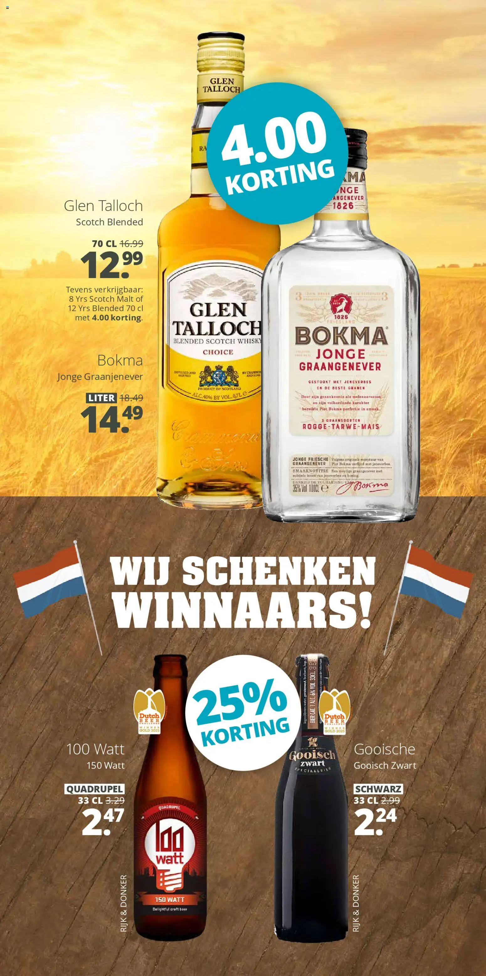 {H1} | Pagina: 20 | Producten: Bier, Whisky, Tarwe, Maïs