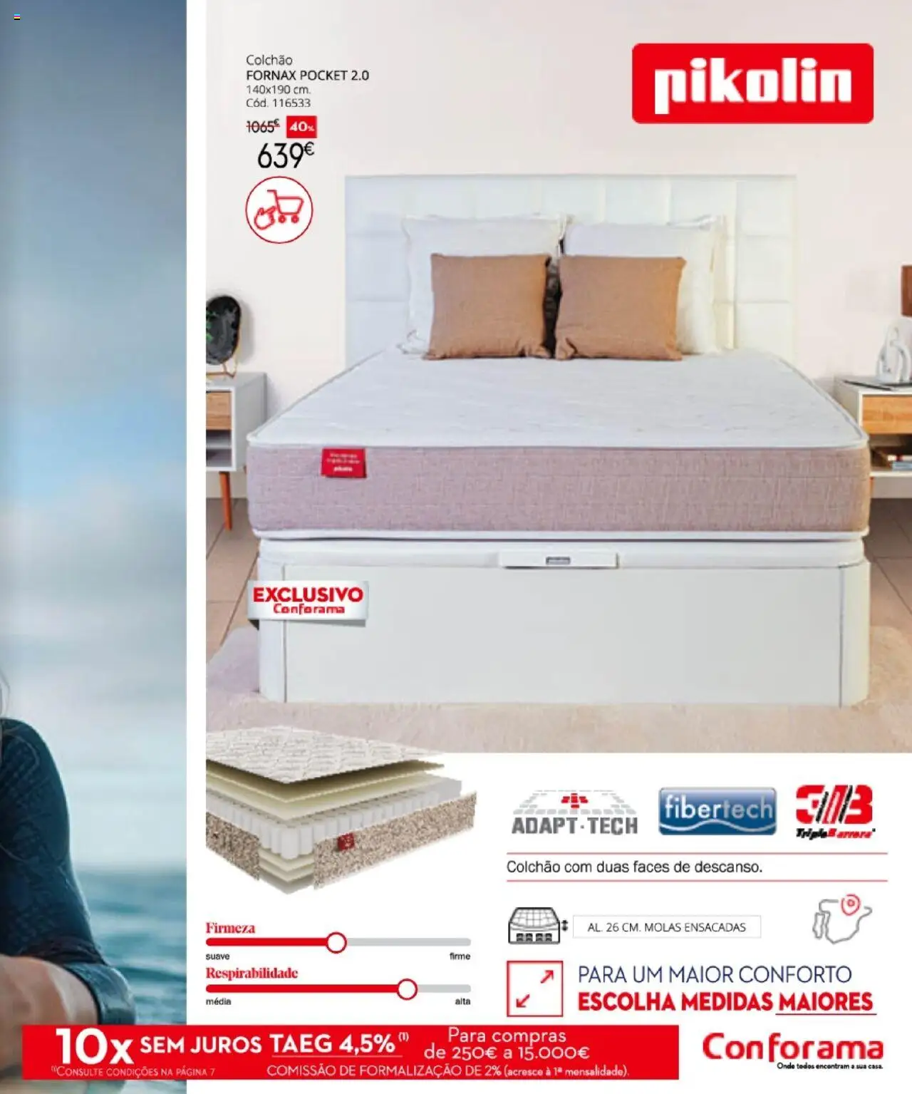 Conforama - Descanso  │ válido de 07.08.2025 | Página: 9 | Produtos: Colchão