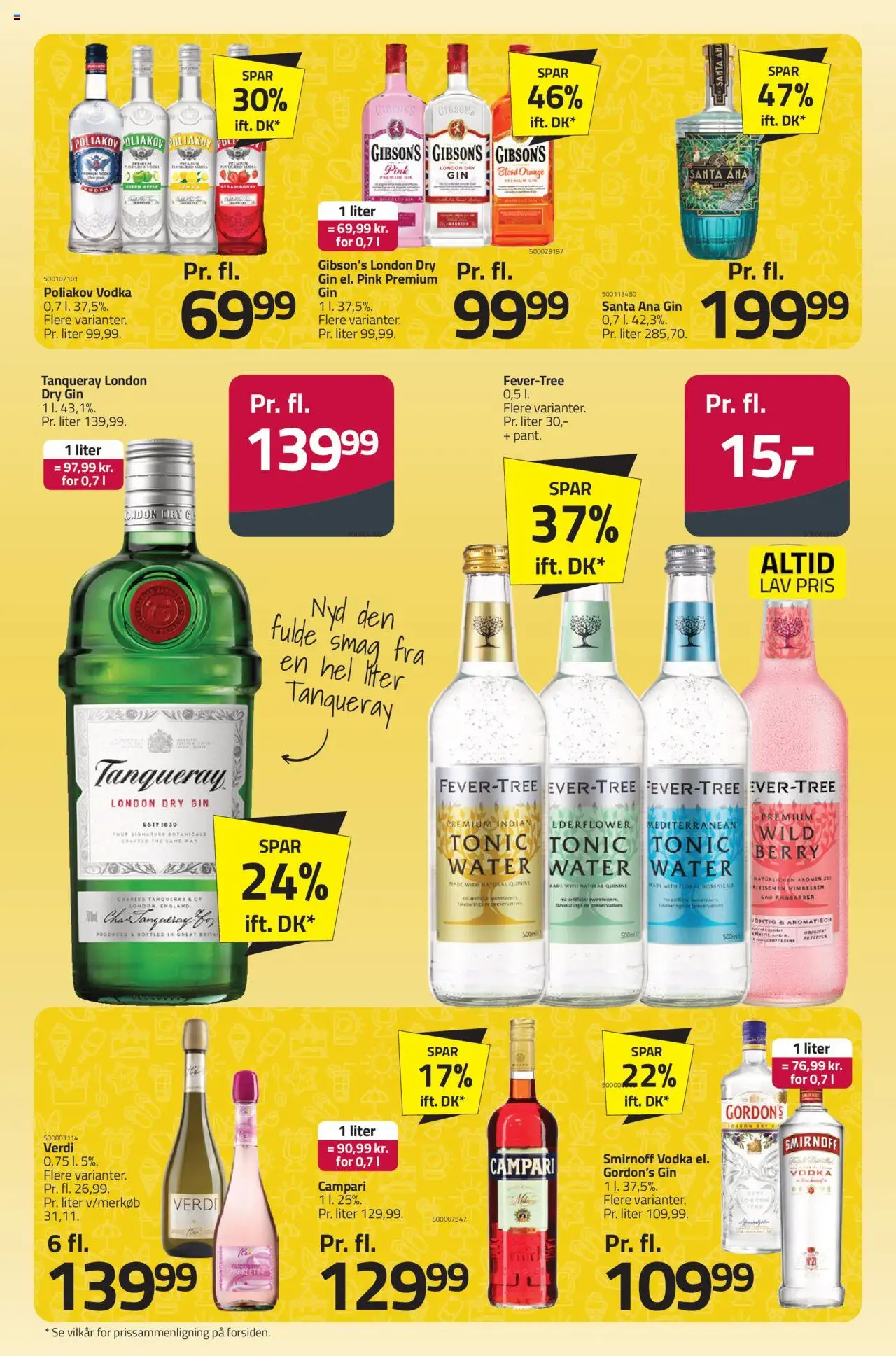 Fleggaard Tilbudsavis gyldig fra 18.06.2025 | Side: 34 | Produkter: Nuggets de frango, Gin, Vodka