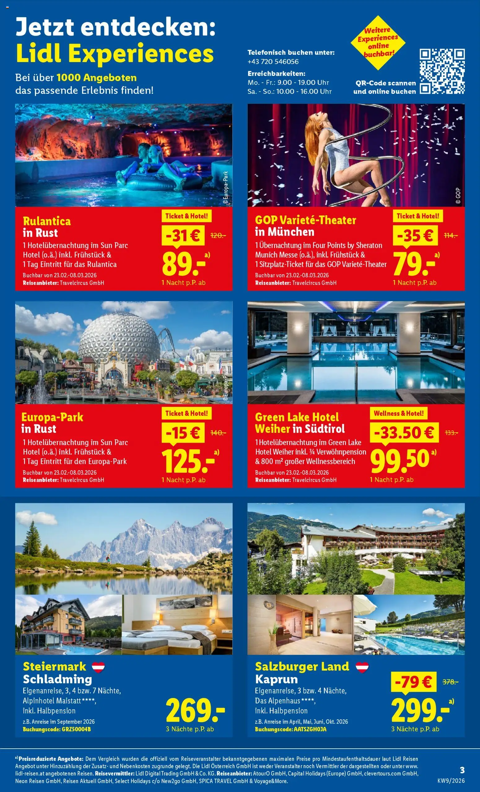 Lidl Frühbucher  - Highlights gültig ab 23.02.2026 | Seite: 3 | Produkte: Uhr