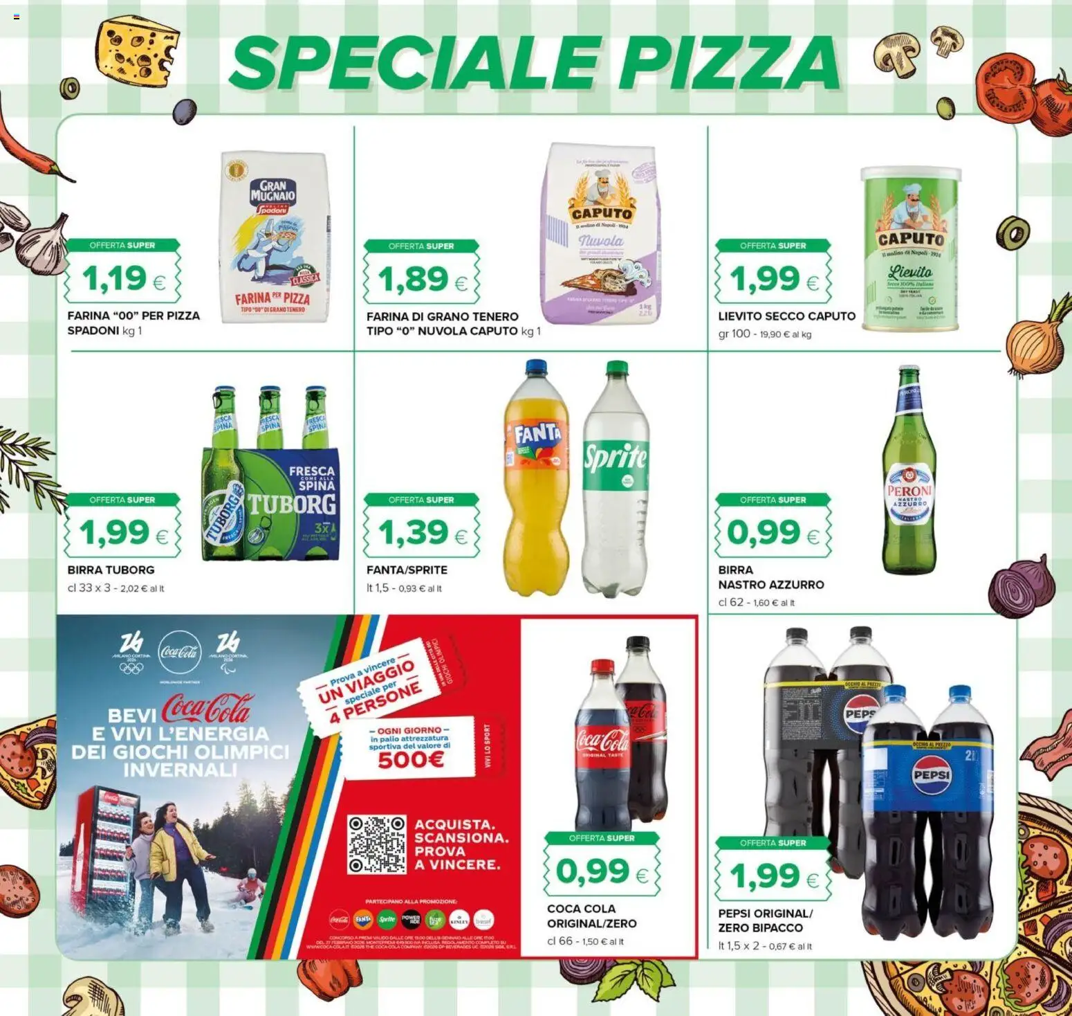 Volantino Oasi del 03.01.2026 | Pagina: 23 | Prodotti: Birra, The, Fanta, Pepsi