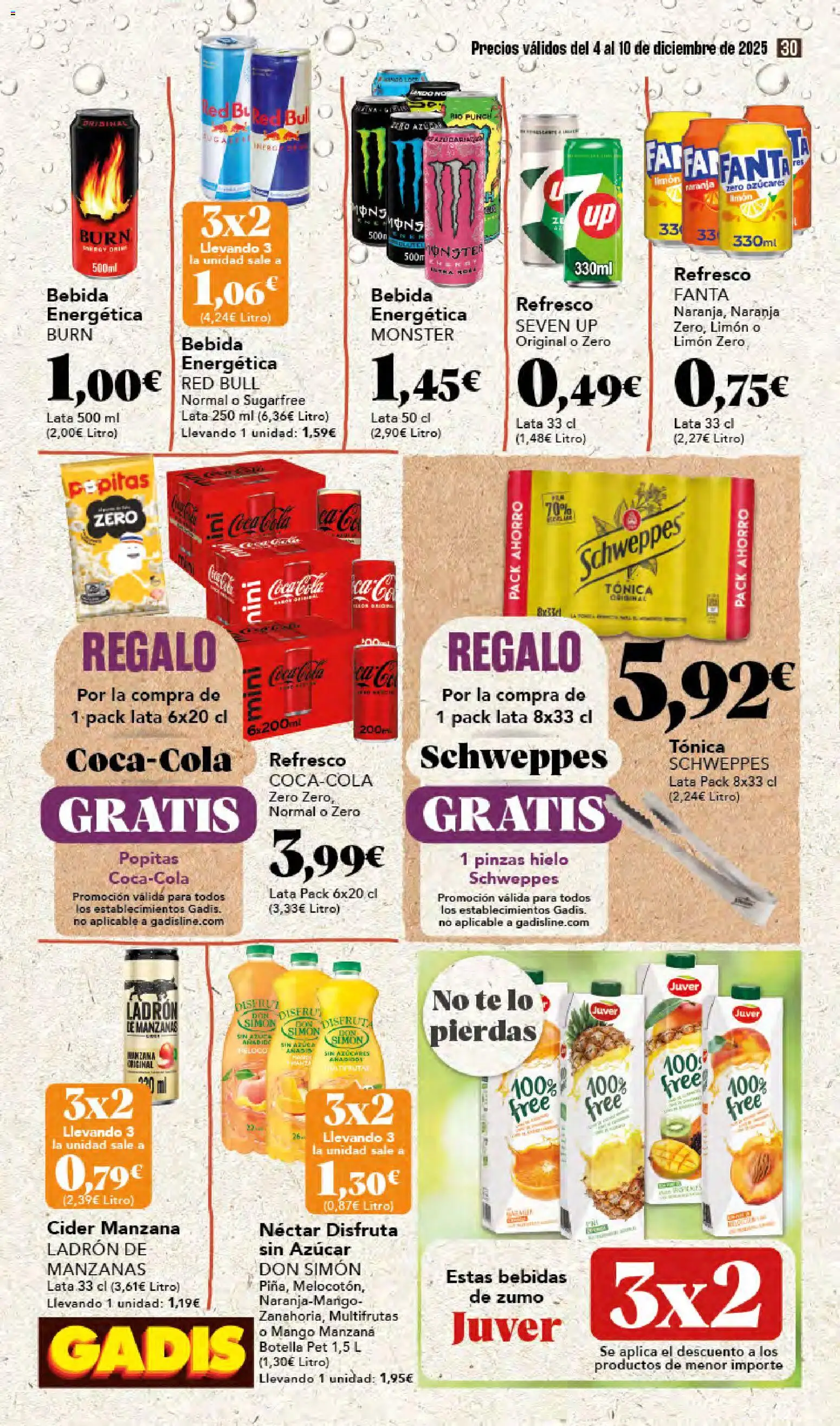 Gadis - folleto │ válido desde el 04.12.2025 | Página: 30 | Productos: Manzanas, Manzana, Té, Ρούτερ
