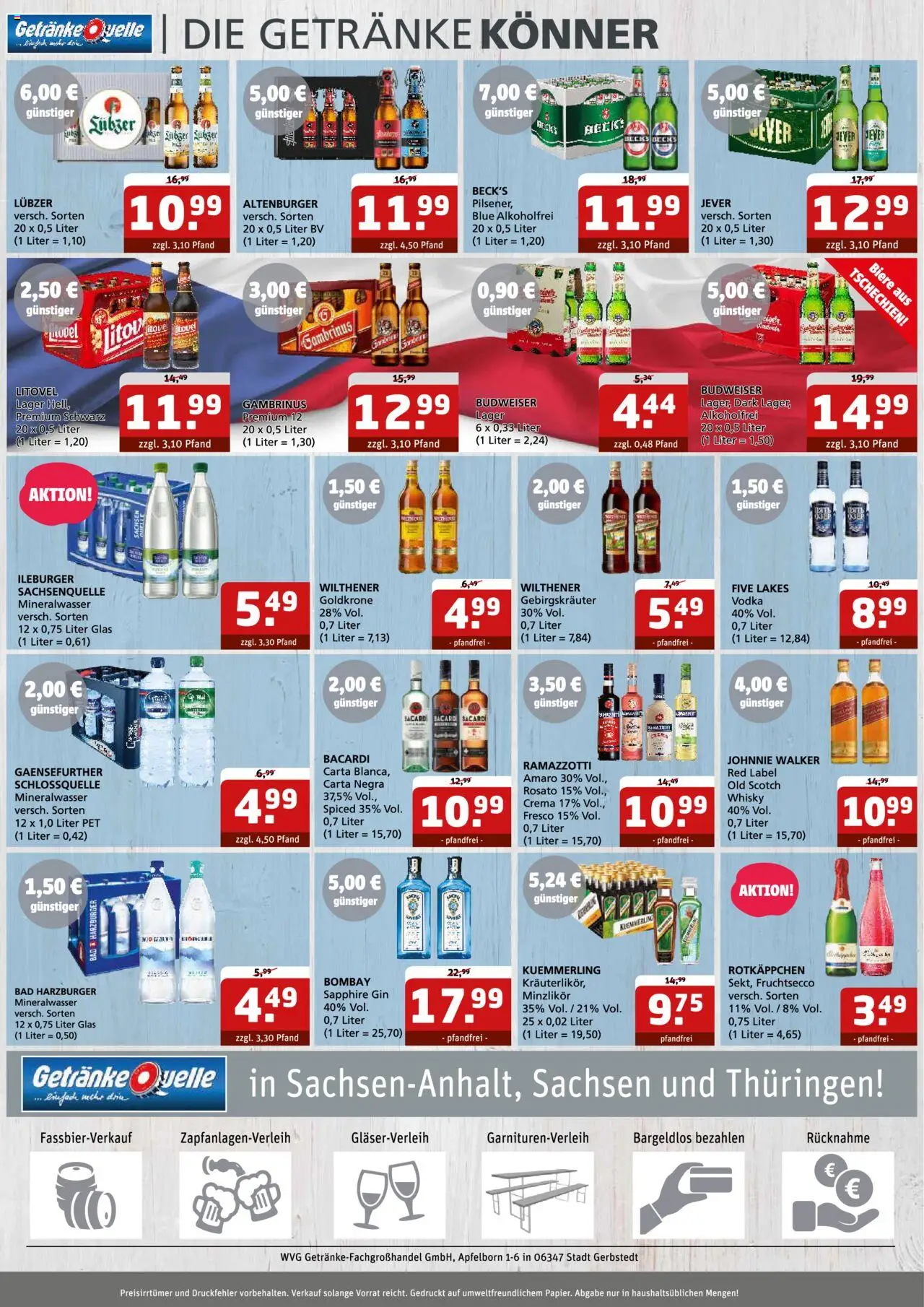 Getränke Quelle Prospekt – gültig ab 29.09.2025 | Seite: 6 | Produkte: Fruchtsecco, Rotkäppchen, Gin, Johnnie walker