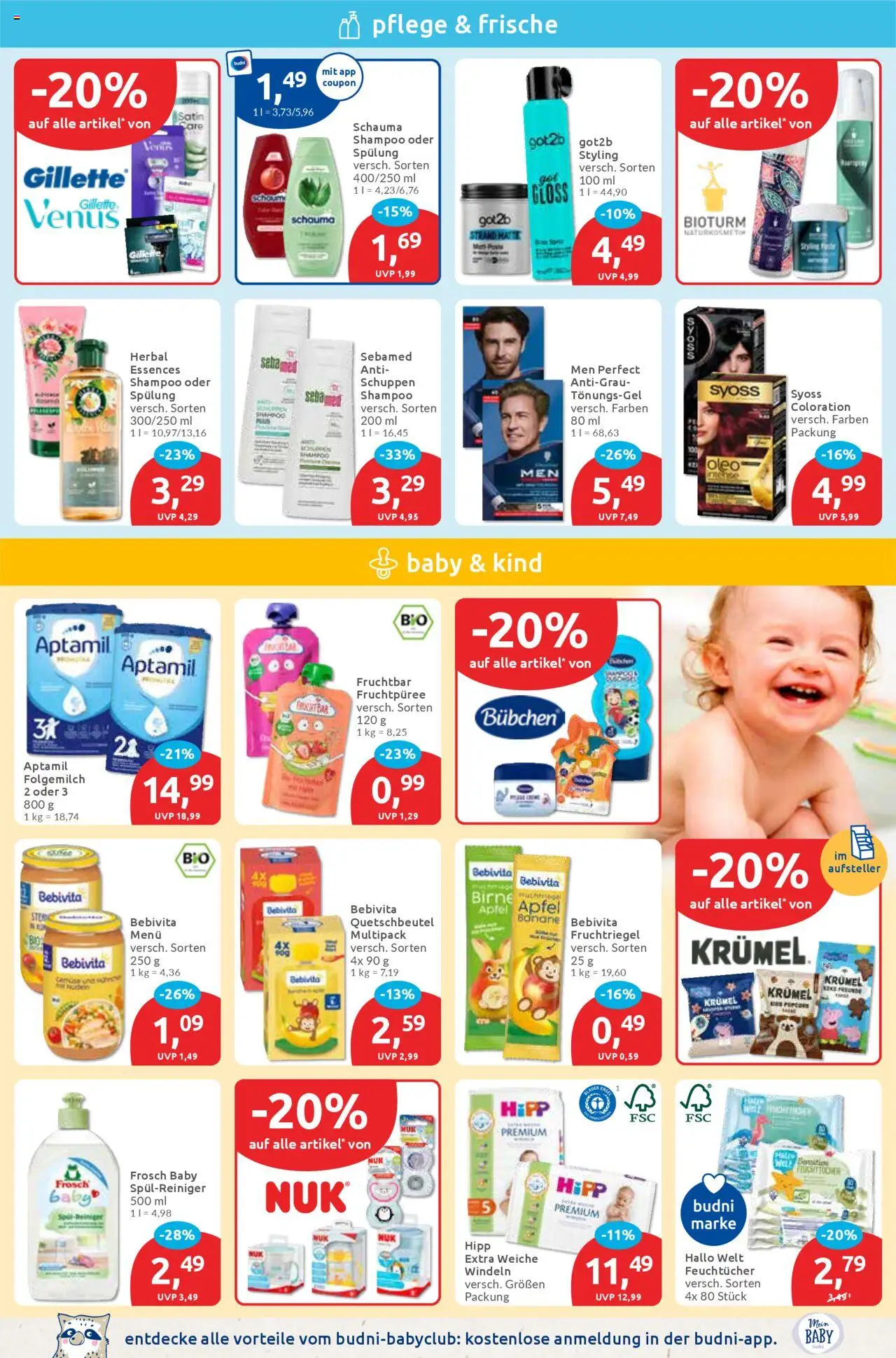 Budni Prospekt 	 – gültig ab 03.11.2025 | Seite: 3 | Produkte: Äpfel, Shampoo, Spülung, Birne