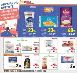 Anteprima del volantino Conad Superstore Lombardia catalogo valido a partire dal 14.01.2026 | Pagina: 34