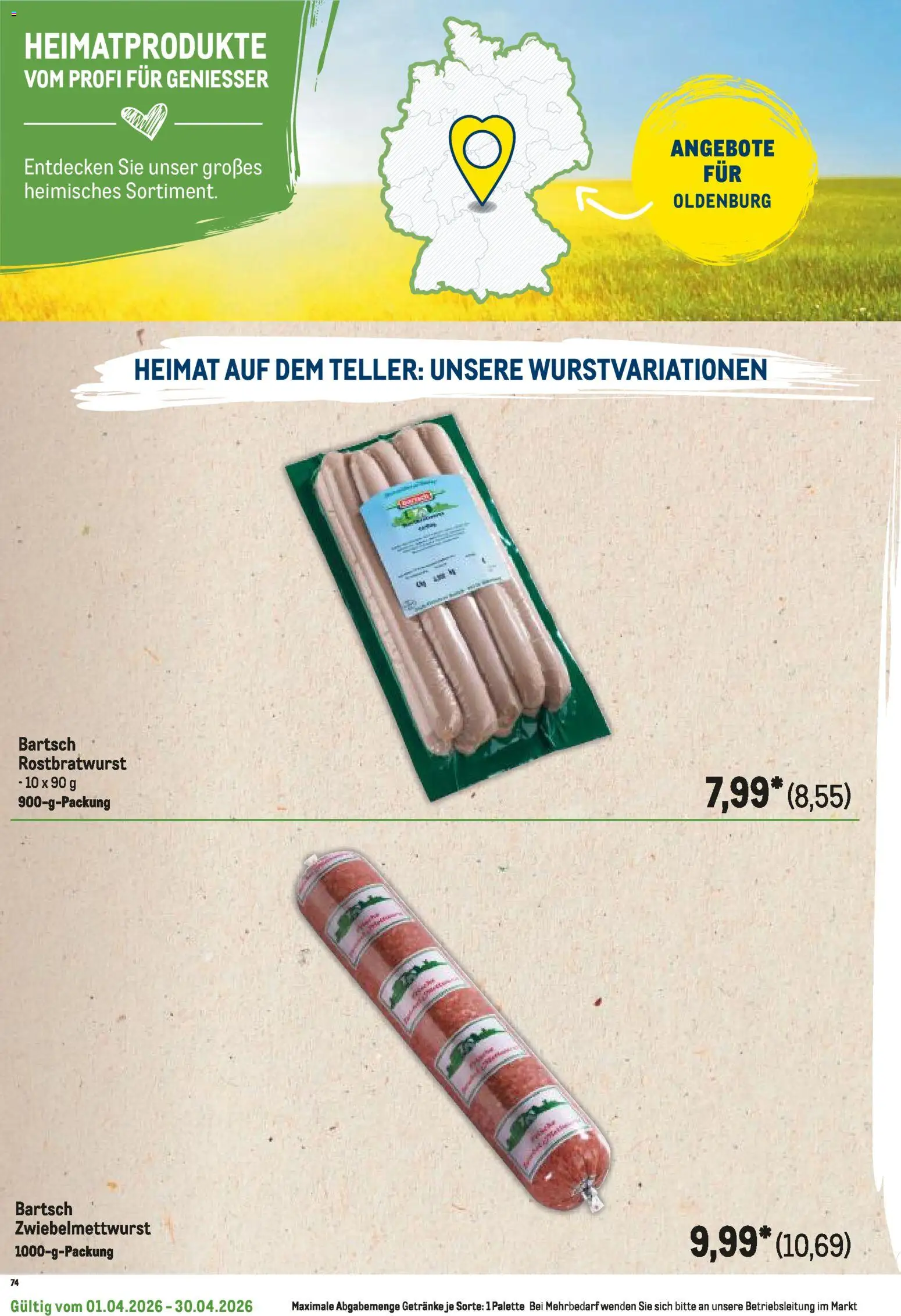 Metro Regionaler Flyer – gültig ab 01.04.2026 | Seite: 42