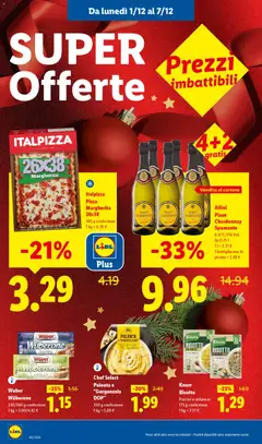 Anteprima del volantino Chef Select Polenta e "Gorgonzola DOP", Polenta e "Gorgonzola DOP", 350 g confezione valido a partire dal 01.12.2025 | Pagina: 20 | Prodotti: Pizza, Pollo, Suino, Gorgonzola