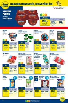 Metro - Élelmiszer és Szezonális katalógus 2025/11 - amely érvényes a következő dátumtól: 02.11.2025 | Oldal: 8 | Termékek: Virsli, Mozzarella, Sajt, Hasábburgonya
