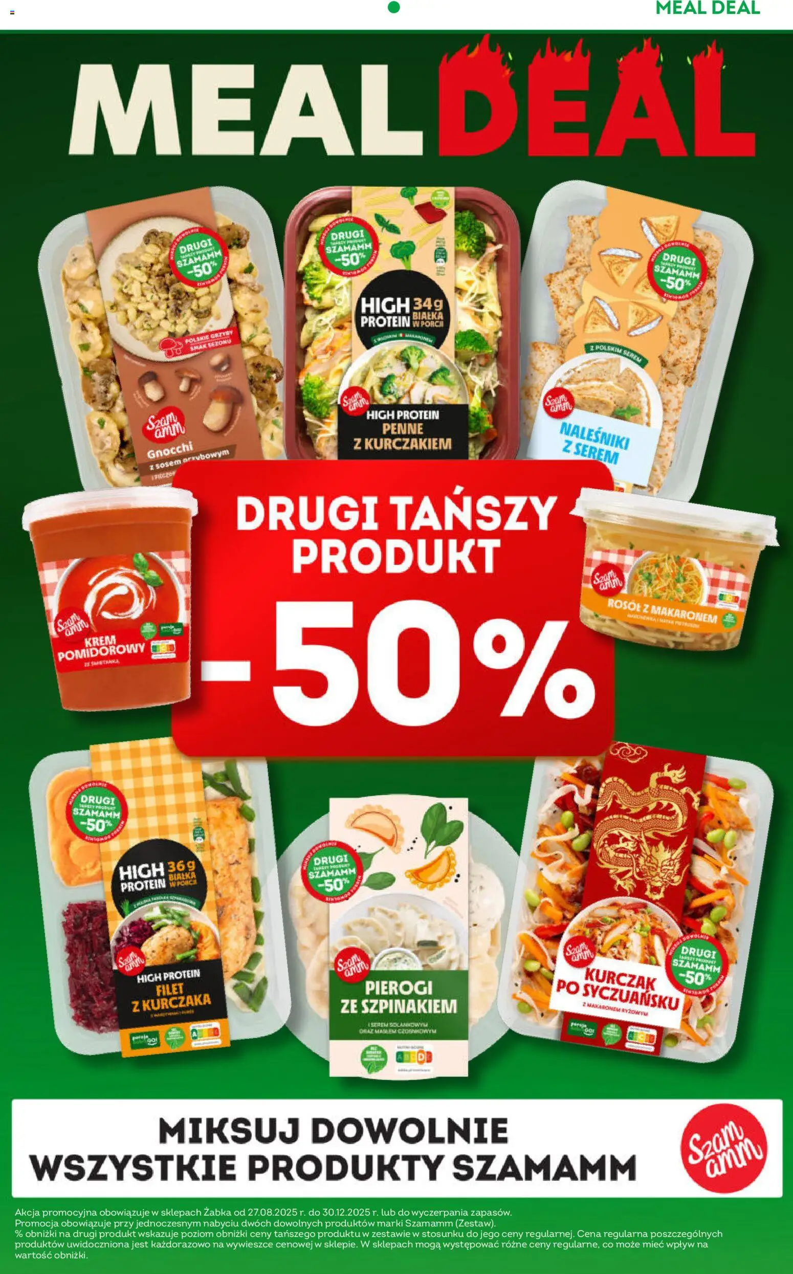 Żabka Gazetka od 22.10.2025 | Strona: 61 | Produkty: Kurczak, Pierogi, Gnocchi, Krem