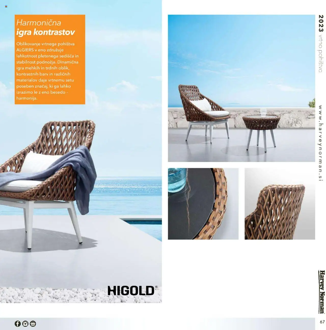 Harvey Norman - Katalog - Vrtno pohištvo │ velja od 01.03.2023 | Stran: 67