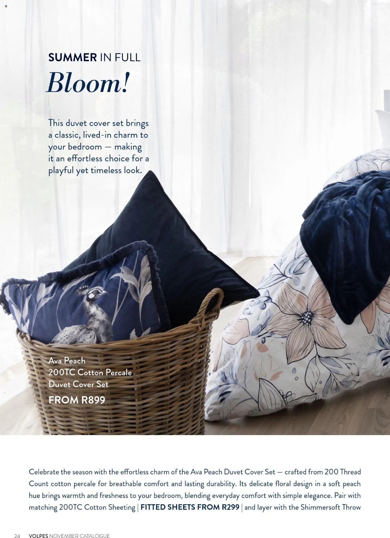 New Volpes catalogue – valid from 18.11.2025 | Page: 48 | Products: Cover, Duvet, Peach