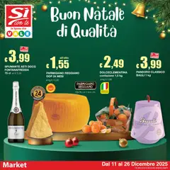 Anteprima del volantino Sì con Te Market catalogo valido a partire dal 11.12.2025