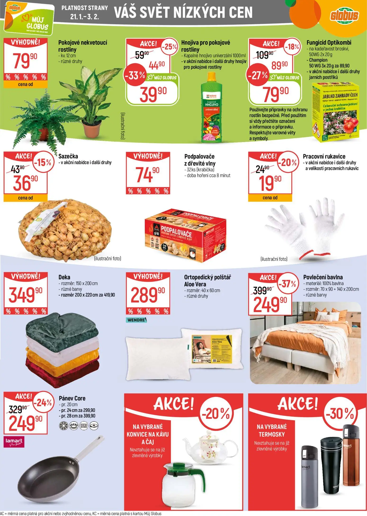 Globus leták - Havířov od 21.01.2026 | Strana: 28 | Produkty: Globus, Rostliny, Aloe vera, Pokojové rostliny