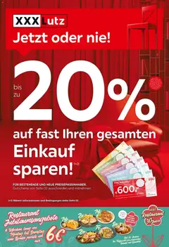 XXXLutz Jetzt oder nie ab 03.02.2026 gültig