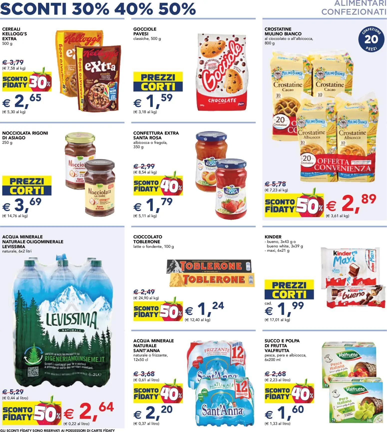 Volantino Esselunga S del 12.02.2026 | Pagina: 7 | Prodotti: Cioccolato, Frutta, Crostatine, Pera